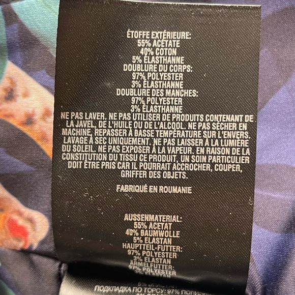 Ted Baker Black with Tag Zameli Peplum Cropped Jacket London Blazer - Picture 11 of 15